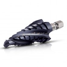 VEVOR Step Drill Bit 1/4 to 3/4 inch with 1/4 inch Hex Shank High Speed Steel