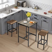 24 in Bar Table Height Pub Table Cocktail Coffee Counter Desk Kitchen Dining