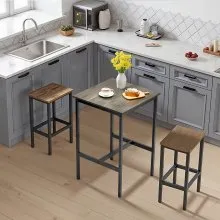 VEVOR 24 in Bar Table Height Pub Table Cocktail Coffee Counter Kitchen Dining