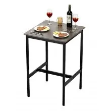 VEVOR 24 in Bar Table Height Pub Table Cocktail Coffee Counter Kitchen Dining