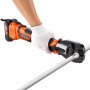 VEVOR Cordless Pipe Press Tool Kit, 18V Electric Pipe Crimping Tool for PEX & Aluminum-Plastic Tubes - with TH16 TH20 TH26 TH32 Press Jaws, 2pcs 2AH Batteries, Fast Charger & Carrying Case