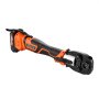 VEVOR Cordless Pipe Press Tool Kit, 18V Electric Pipe Crimping Tool for PEX & Aluminum-Plastic Tubes - with TH16 TH20 TH26 TH32 Press Jaws, 2pcs 2AH Batteries, Fast Charger & Carrying Case