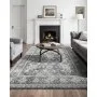 VEVOR Area Rug, 2438.4x3048 mm Large Washable Rug, Non-Slip Tear-Resistant Soft Carpet, Pet & Child Friendly Vintage Area Rugs, Indoor Mat for Bedroom, Living Room, Kids Room, Entryway, Office, Gray