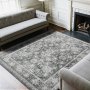 Large Area Rug 8 x 10 ft Anti-Skid and Tear-Resistant Floor Mat Vintage Gray
