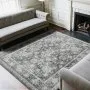 VEVOR Area Rug, 2438.4x3048 mm Large Washable Rug, Non-Slip Tear-Resistant Soft Carpet, Pet & Child Friendly Vintage Area Rugs, Indoor Mat for Bedroom, Living Room, Kids Room, Entryway, Office, Gray