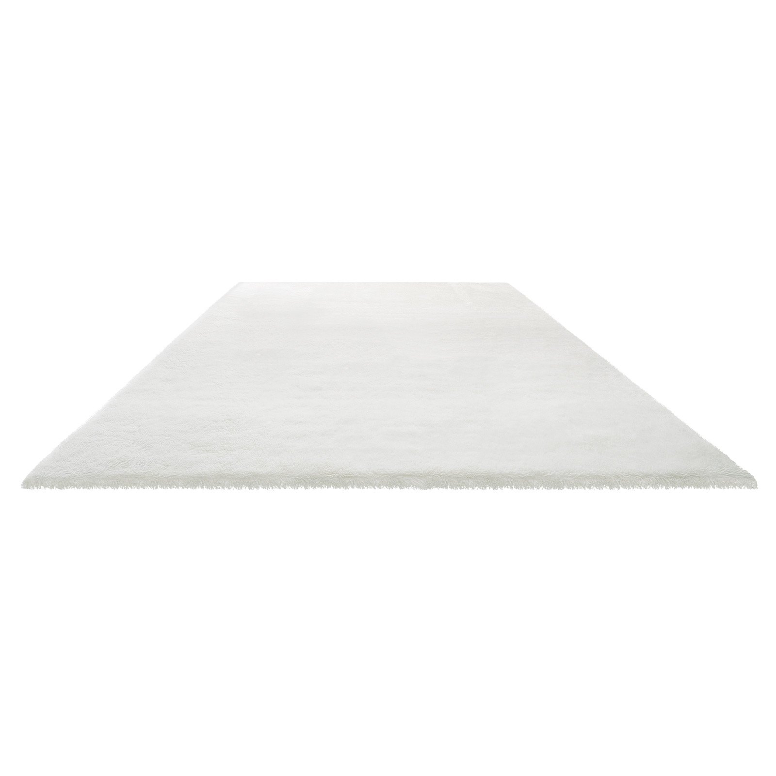 VEVOR Indoor Plush Area Rugs, 2.44 x 3.05m Soft Plush Carpet, Furry Shag Area Rugs for Living Room, Bedroom, Sunroom, Modern Home Decor Aesthetic, Non-Shedding, Non-Woven, Slip-Resistant, Ivory White