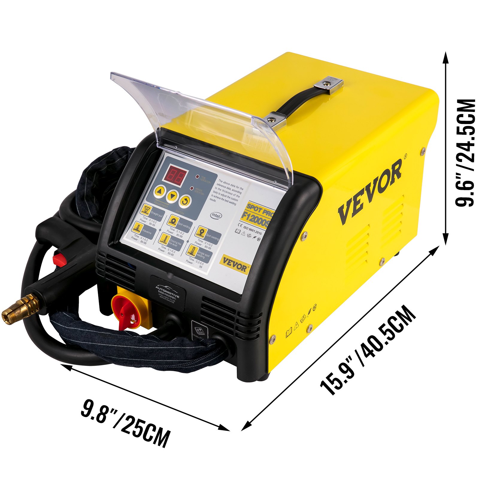 VEVOR Stud Welding Machine Weld Dent Puller 6000A Spot Welder Car Body Repair