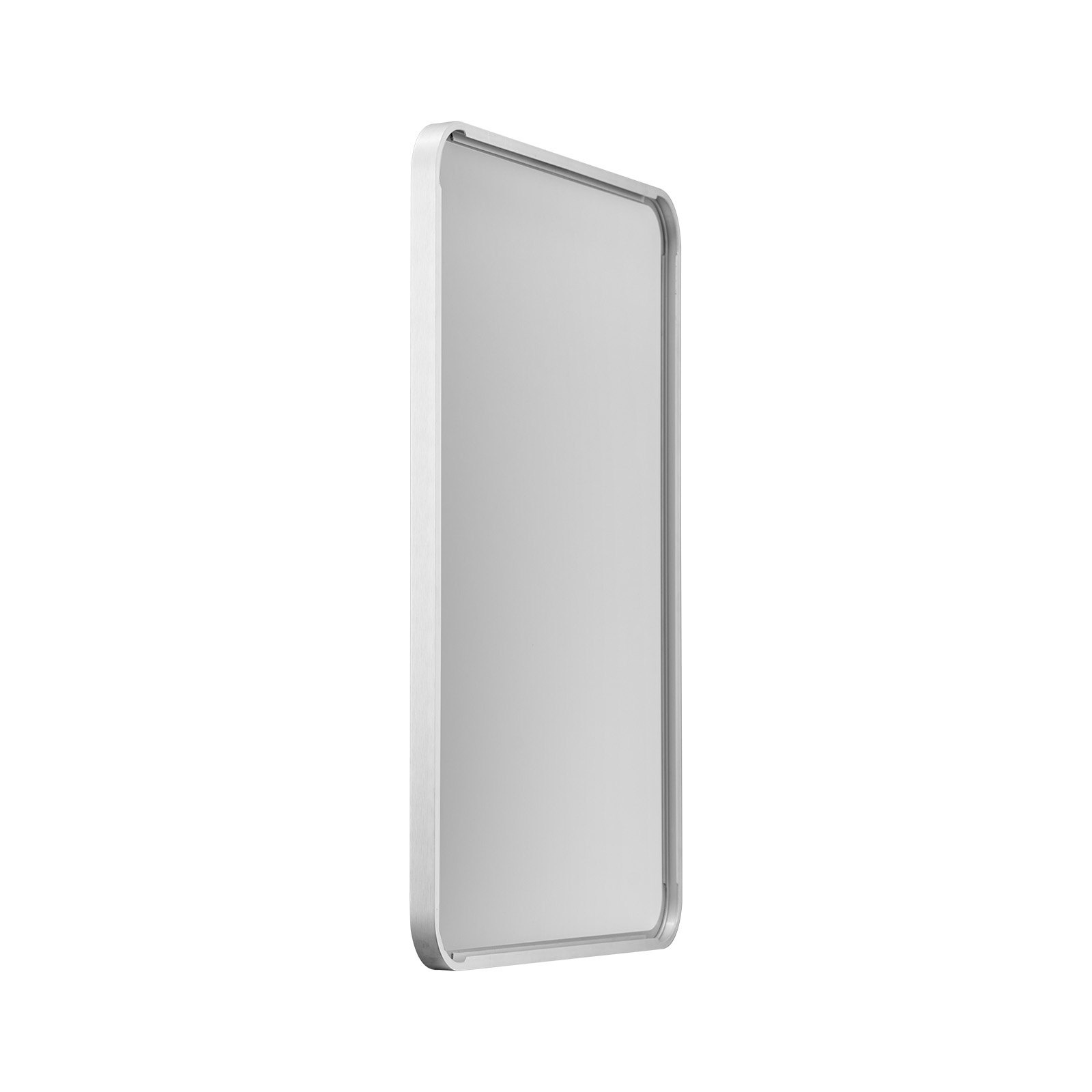 VEVOR Wall Mounted Makeup Mirror, 0.15" Thick, 22" x 30" Mirror with Aluminium Alloy Frame & Explosion-Proof Film, Scratch-Resistant Mirror with Z-Shaped Bracket, Fit for Bathroom/Bedroom/Living Room