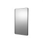 VEVOR Wall Mounted Makeup Mirror, 0.15" Thick, 30" x 40" Mirror with Aluminium Alloy Frame & Explosion-Proof Film, Scratch-Resistant Mirror with Z-Shaped Bracket, Fit for Bathroom/Bedroom/Living Room