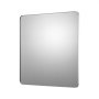VEVOR Wall Mounted Makeup Mirror, 0.15" Thick, 36" x 36" Mirror with Aluminium Alloy Frame & Explosion-Proof Film, Scratch-Resistant Mirror with Z-Shaped Bracket, Fit for Bathroom/Bedroom/Living Room