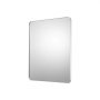 VEVOR Wall Mounted Makeup Mirror, 0.15" Thick, 36" x 36" Mirror with Aluminium Alloy Frame & Explosion-Proof Film, Scratch-Resistant Mirror with Z-Shaped Bracket, Fit for Bathroom/Bedroom/Living Room