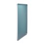 VEVOR Wall Mounted Makeup Mirror, 0.15" Thick, 36" x 48" Mirror with Aluminium Alloy Frame & Explosion-Proof Film, Scratch-Resistant Mirror with Z-Shaped Bracket, Fit for Bathroom/Bedroom/Living Room