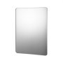 VEVOR Wall Mounted Makeup Mirror, 0.15" Thick, 36" x 48" Mirror with Aluminium Alloy Frame & Explosion-Proof Film, Scratch-Resistant Mirror with Z-Shaped Bracket, Fit for Bathroom/Bedroom/Living Room