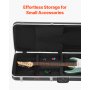 VEVOR Electric Guitar Hard Case 900 mm With Lock And Key for Electric Guitar