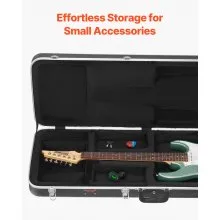 Electric Guitar Hard Case 41.34in With Lock Handle And Keys for Electric Guitars