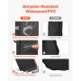 Bass Guitar Hard Case 48.03 in Waterproof With Lock And Keys for Bass Guitar