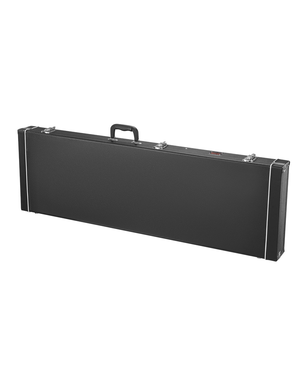VEVOR Bass Guitar Hard Case, 1220 mm Rectangular Guitar Hard Case, With Lock Latch Keys Handle, PVC Padding Soft Lining Water-Resistant Hard Shell Guitar Case, for 990-1180 mm Bass Guitars, Black