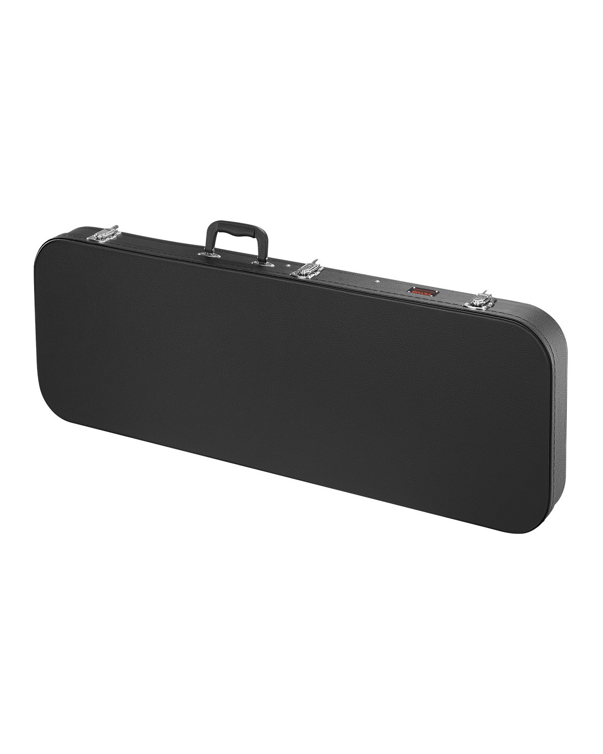VEVOR Electric Guitar Hard Case, 1095 mm Rectangular Guitar Hard Case, With Lock Latch Keys Handle, PVC Padding Soft Lining Water-Resistant Hard Shell Guitar Cases, for 990 mm Electric Guitars, Black