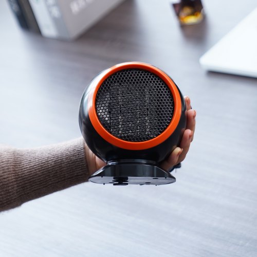 Portable Electric Fan Handheld Heater Fan USB Mini Fan