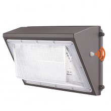 VEVOR LED Wall Pack Lights, 120W 11000LM, 5000K Commercial Outdoor Lights Security Lighting Fixture, with Intelligent Light Sensing 240 LED beads Energy Saving for Garages Yards, IP65 Waterproof