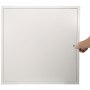 VEVOR Access Panel for Drywall & Ceiling, 613 x 613 mm Plumbing Access Panels, Reinforced Access Door, Heavy-Duty Steel Wall Hole Cover, Easy Install Removable Hinged Panel for Wiring & Cables, Silver