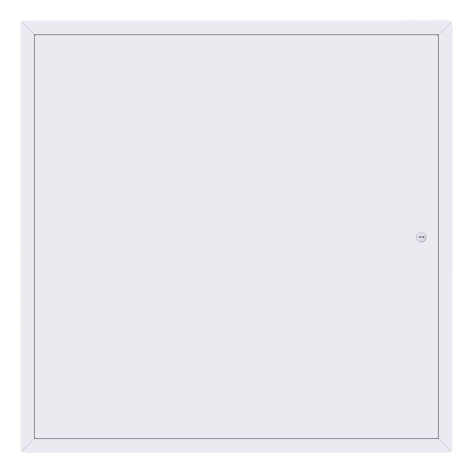 VEVOR Access Panel for Drywall & Ceiling, 24 x 24 Inch Plumbing Access Panels, Reinforced Access Door, Heavy-Duty Steel Wall Hole Cover, Easy Install Removable Hinged Panel for Wiring & Cables, Silver