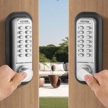 VEVOR Mechanical Keyless Entry Door Lock 14 Key Mechanical Door Lock for Home