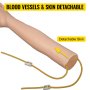 VEVOR Iv Kit Iv Practice Arm Phlebotomy Venipuncture Practice Kit Iv Simulation Arm Iv Injection Practice Ιατρικό εκπαιδευτικό μοντέλο εκπαίδευσης και διδασκαλίας για νοσοκόμα και μαθητευόμενο γιατρό