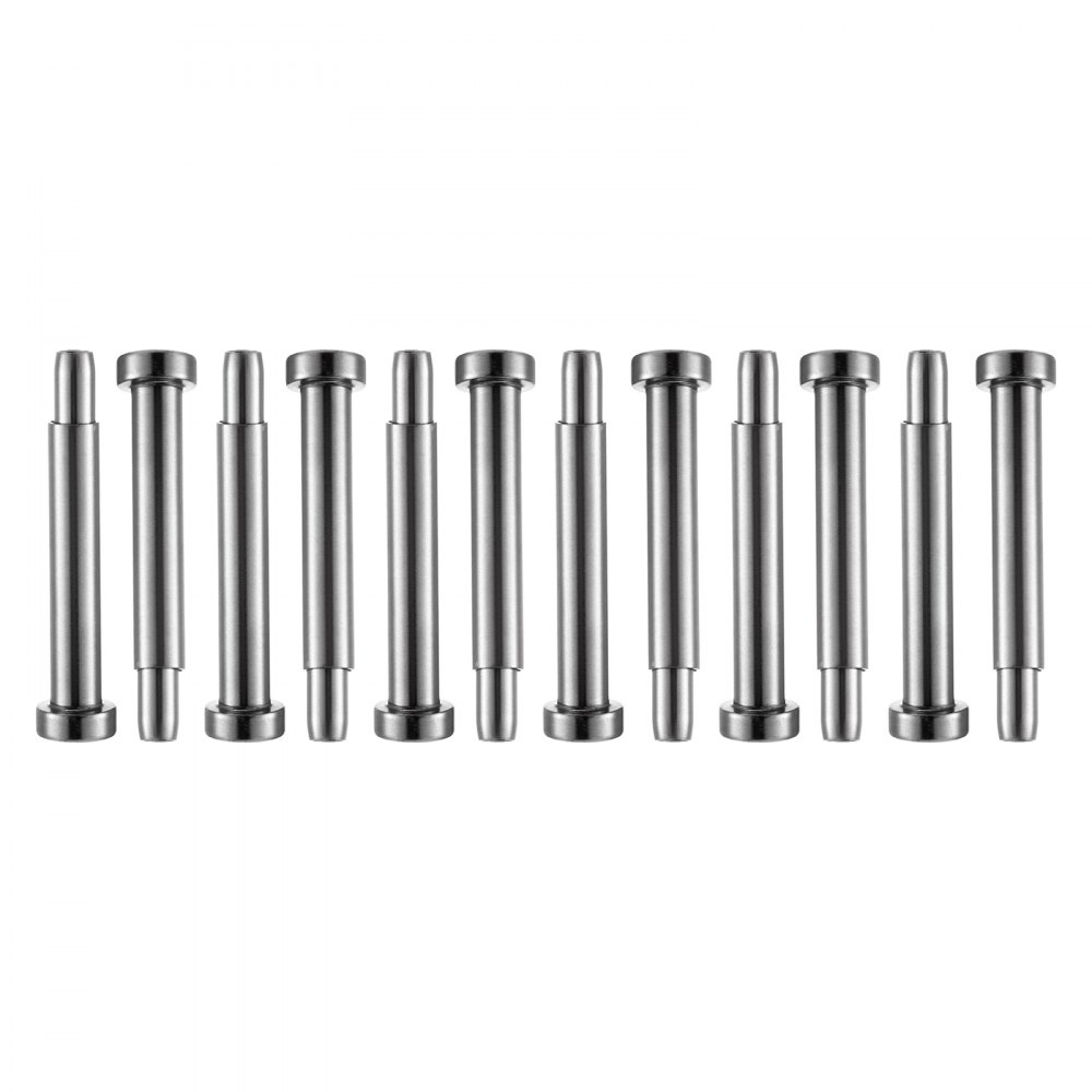 VEVOR Cable Railing Swage 3/16 Inch Stainless Steel Railing 104 Pack SS316 Hand Swage Threaded Stud Tension End Fitting Terminal Cable Railing Kit for Stair Deck Railing Wood & Metal Post