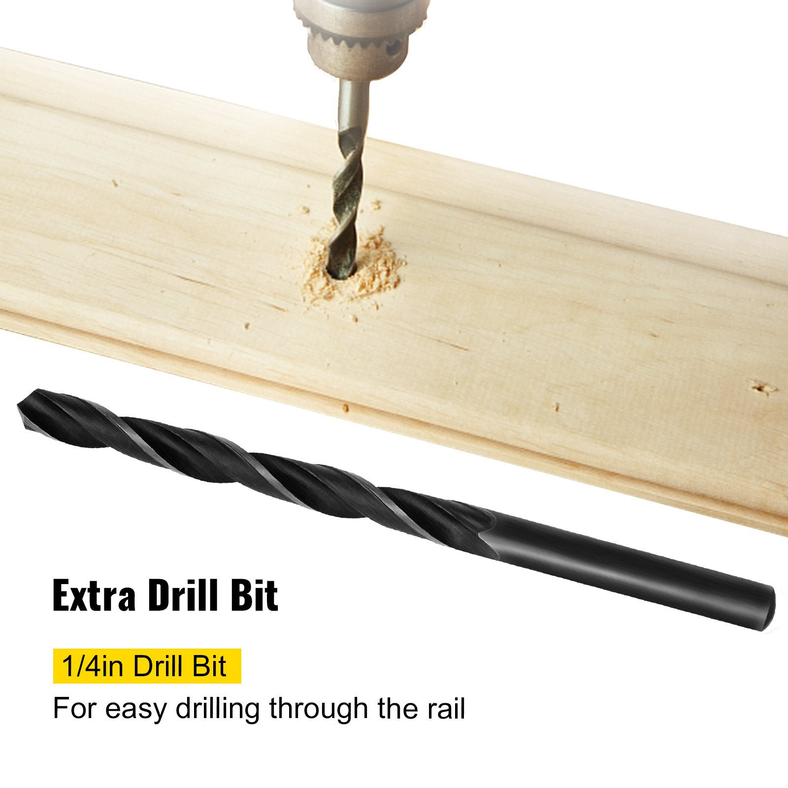 VEVOR 12 Pack Cable Railing Kit Stainless Steel DIY Rope Swage/Jaw Turnbuckle