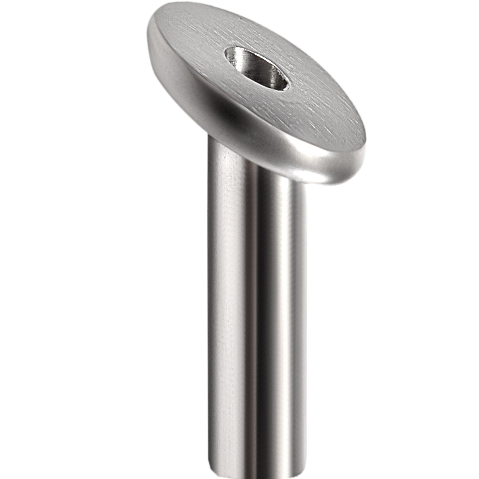 VEVOR Cable Railing Kit, 42 Packs T316 Stainless Steel 30 Degrees Angle Beveled Protector Sleeves, Fit 1/8'' Cable Railing Hardware System for Stair Railing, Deck Railing, DIY Balustrade