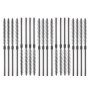 VEVOR 52 Pack Stainless Steel SS316 Hand Swage Threaded Stud Tension End Fitting for 1/8 Inch Terminal Cable Kit for Stair Deck Railing Wood and Metal Post, Silver