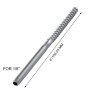 VEVOR 52 Pack Stainless Steel SS316 Hand Swage Threaded Stud Tension End Fitting for 1/8 Inch Terminal Cable Kit for Stair Deck Railing Wood and Metal Post, Silver