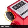 VEVOR Mechanical Fuel Meter 20 GPM Fuel Flow Meter 3-Digital Batch Display Fuel Transfer Meter 2.54 cm Diesel Fuel Flow Meter All Fuel Transfer Pumps Gasoline Flow Meter