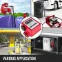 VEVOR Mechanical Fuel Meter 20 GPM Fuel Flow Meter 3-Digital Batch Display Fuel Transfer Meter 1 Inch Diesel Fuel Flow Meter All Fuel Transfer Pumps Gasoline Flow Meter