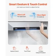 36" Under Cabinet Range Hood Vent Hood 900CFM Gesture & Touch Control