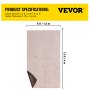 VEVOR Boat Carpet 6x13 feet, Marine Carpet for Boats, Waterproof Light Brown Indoor Outdoor Carpet with Marine Backing Anti-Slide Marine Grade Boat Carpet Cuttable Easy to Clean Patio Rugs Deck Rug