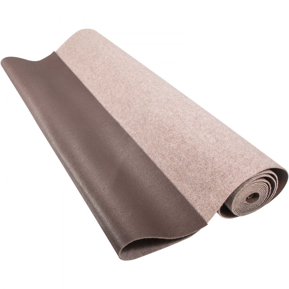 VEVOR Boat Carpet Marine Carpet 6x29' Indoor Outdoor Carpet Rug Anti-Slide Brown