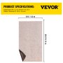VEVOR Boat Carpet, 6 ft x 29.5 ft Marine Carpet for Boats, Waterproof Light Brown Carpet with Marine Backing Anti-Slide Marine Grade Boat Carpet Cuttable Easy to Clean Patio Rugs Deck