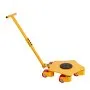 VEVOR Machine Skate, 8800 lbs Machinery Moving Skate, Machinery Mover Skate with 360° Rotation Cap and PU Swivel Rollers, Heavy Duty Industrial Machinery Mover with Handle for Warehouse, Workshop