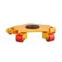 VEVOR Machine Skate, 8800 lbs Machinery Moving Skate, Machinery Mover Skate with 360° Rotation Cap and PU Swivel Rollers, Heavy Duty Industrial Machinery Mover with Handle for Warehouse, Workshop