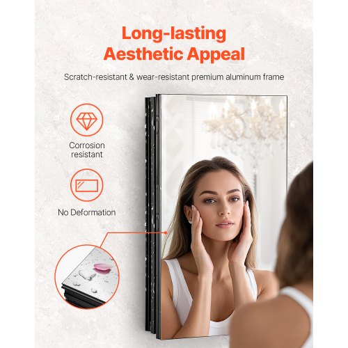 VANIRROR Aroire à pharacie LED avec iroir, 61 x 76,2 c avec iroir VANIRROR Aroire à pharacie LED avec iroir, 61 x 76,2 c avec iroir