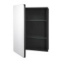 VEVOR Medicine Cabinet, 24 x 30 inch, Medicine Cabinet for Bathroom with Mirror,  Aluminum Frame Bathroom Wall Cabinet, 2-layer Adjustable Shelves, Recessed & Wall-mounted Installation