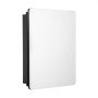 VEVOR Medicine Cabinet, 24 x 30 inch, Medicine Cabinet for Bathroom with Mirror,  Aluminum Frame Bathroom Wall Cabinet, 2-layer Adjustable Shelves, Recessed & Wall-mounted Installation