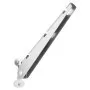 VEVOR Barbed Wire Arm, 10 Packs 12.2 in Fence Post Extender, Flat or Surface Mounted, Galvanized Steel Fence Height Extender, Protect Privacy and Prevent Pets Jumping Off, for Outdoor Wood Concrete Fences