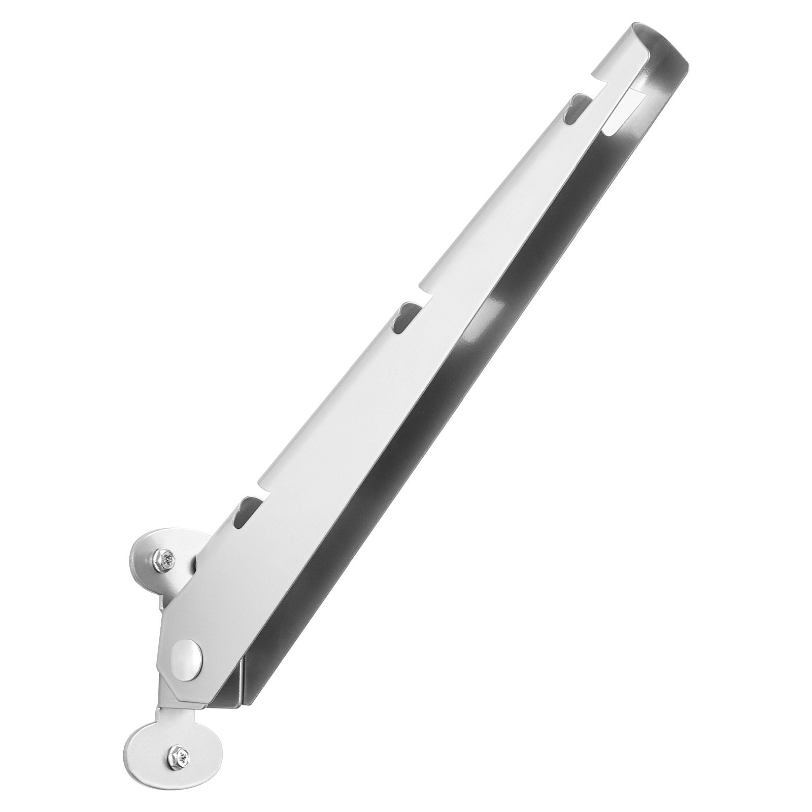 VEVOR Barbed Wire Arm, 10 Packs 12.2 in Fence Post Extender, Flat or Surface Mounted, Galvanized Steel Fence Height Extender, Protect Privacy and Prevent Pets Jumping Off, for Outdoor Wood Concrete Fences