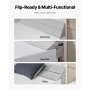 Bed Wedge Pillow for Headboard 60"x10"x6" Bed Gap Filler Fill 0-7" Gap