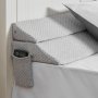 Bed Wedge Pillow for Headboard 60"x10"x6" Bed Gap Filler Fill 0-7" Gap