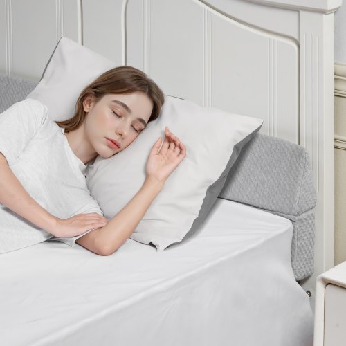 VEVOR Bed Wedge Pillow for Headboard, 1525 x 152 x 152 mm Foam Bed