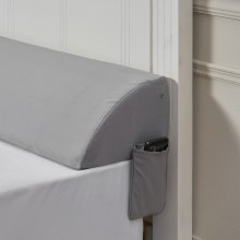 Bed Wedge Pillow for Headboard 72" x 10" x 6" Bed Gap Filler Fill 0-7" Gap